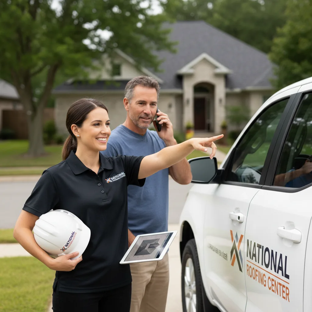 National Roofing Center customer support in Leonardo